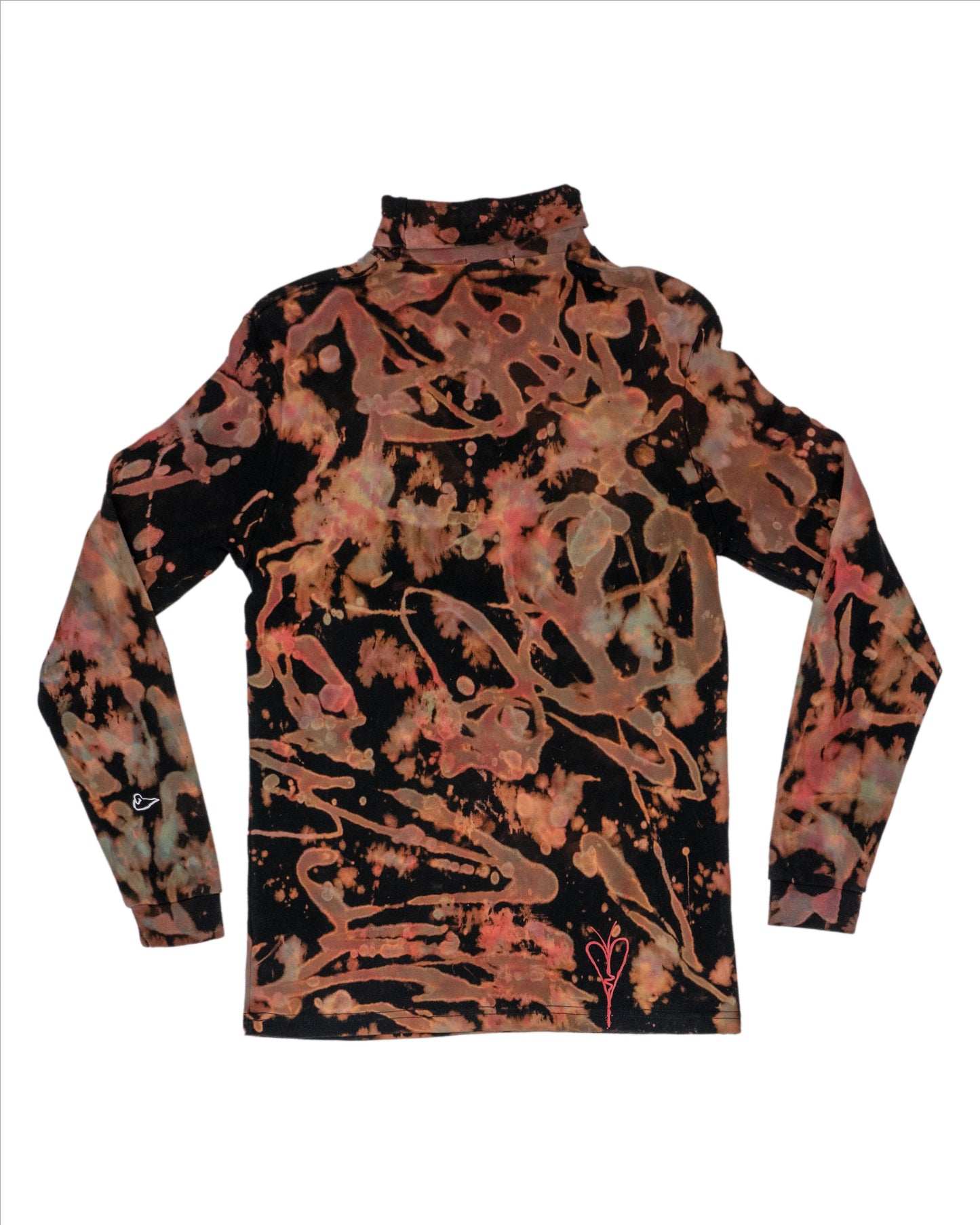 Butterfly Bleach Burner Turtleneck